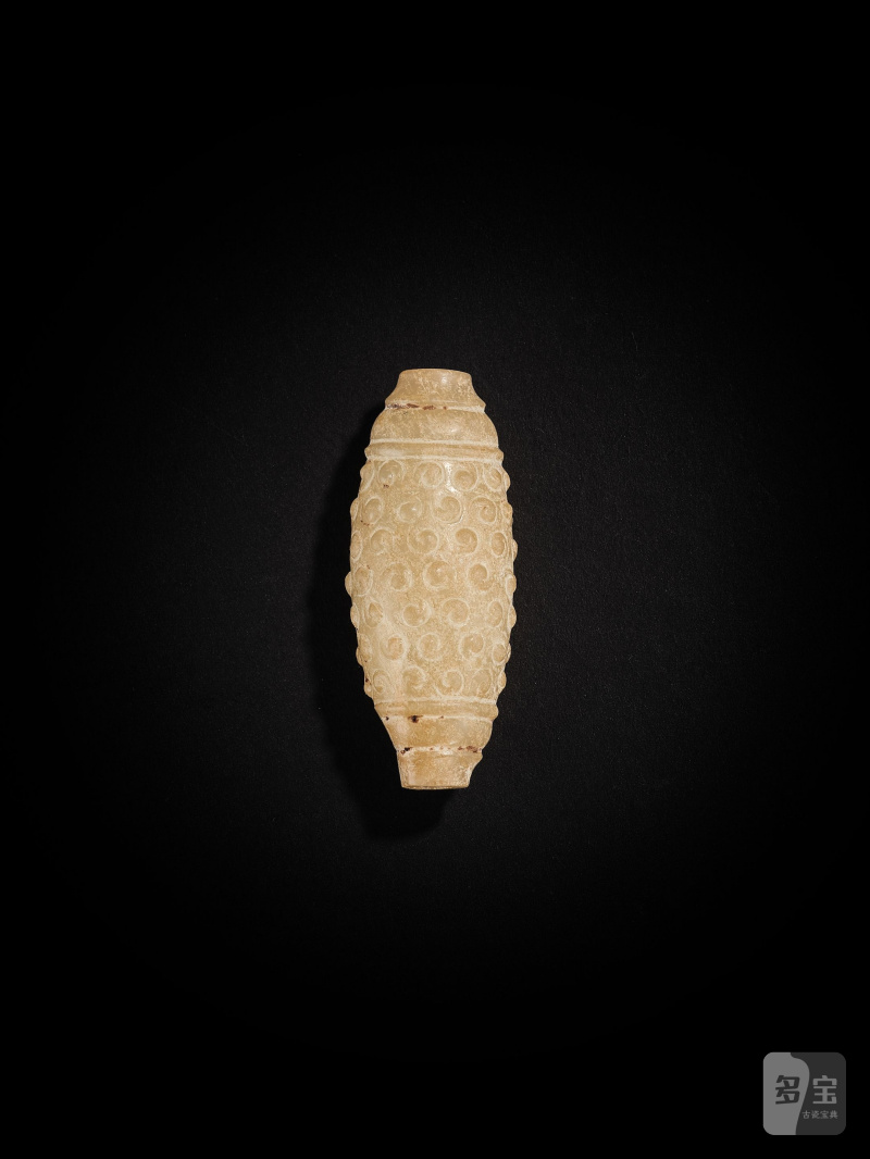 卷雲紋玉勒 | AN OVAL-SHAPED BEAD - 图2